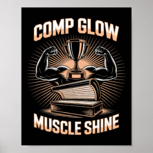 Poster Tanning Bed Comp Glow Malhação Amigos Homens T