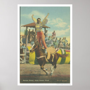 Póster Tanoeiro de Beatrice que faz um suporte romano