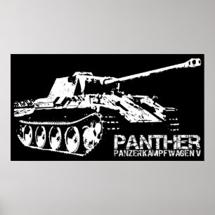 Poster Tanque da pantera