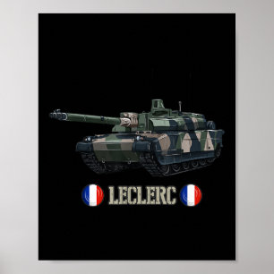 Poster Tanque de batalha principal da Guerra Moderna da F