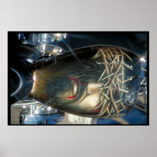 Póster Tanque de combustível pintado personalizado - Dako