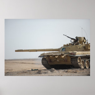Poster Tanque T-72
