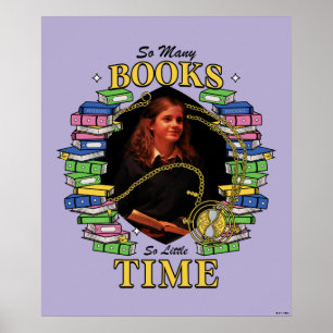Poster Tantos Livros, Tão Pouco Tempo