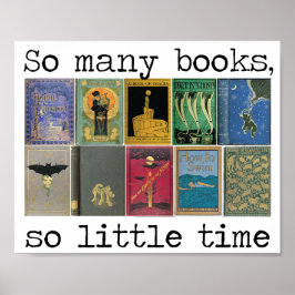 Poster Tantos livros, tão pouco tempo citando