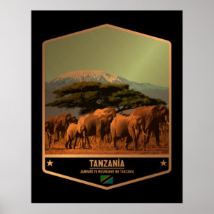Poster Tanzânia