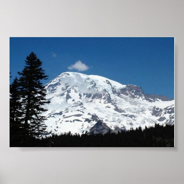 POSTER TÃO BONITA MT.RAINIER (Frente)