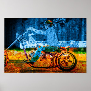 Poster tão longo helicóptero