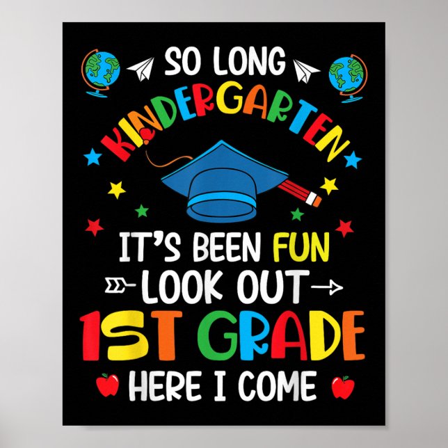 Poster Tão Longo Jardim de Infância Graduação 1rua Grau C (Frente)
