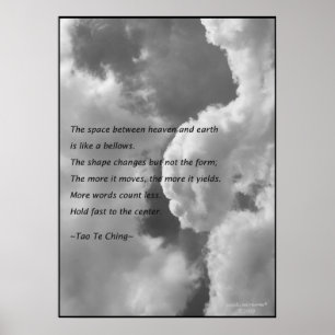 Poster Tao Te Ching No.4/Poster