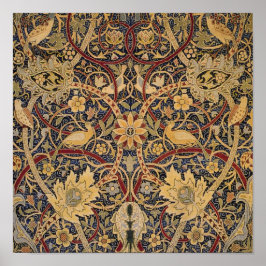 Poster Tapeçaria Bullerswood de William Morris