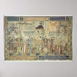 Póster Tapeçaria de Croy, 1554