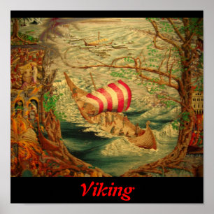 Póster Tapeçaria de Viking