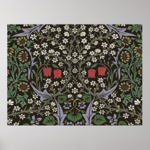 Póster Tapeçaria Floral William Morris Blackthorn