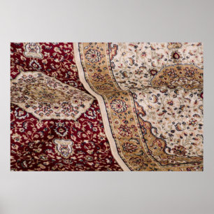 Póster Tapetes Turcos Tradicionais