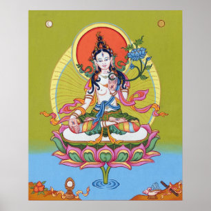 POSTER Tara branco - Vida longa que parte de