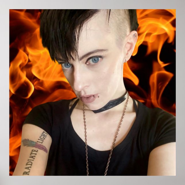 Poster Tara Shannon Fire (Frente)