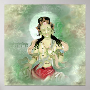 Póster Tara verde