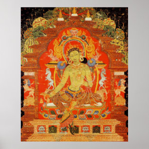 Póster Tara Verde Deusa Tibetana