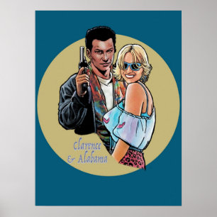 Poster Tarantino True Romance Clarence Alabama