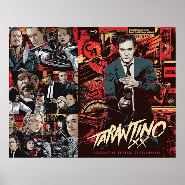 Poster Tarantino XX (Frente)