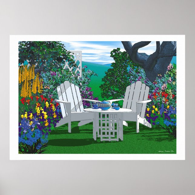 Póster Tarde de Chá (Frente)