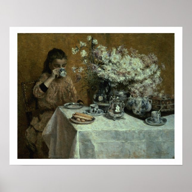 Poster Tarde de Chá (Frente)