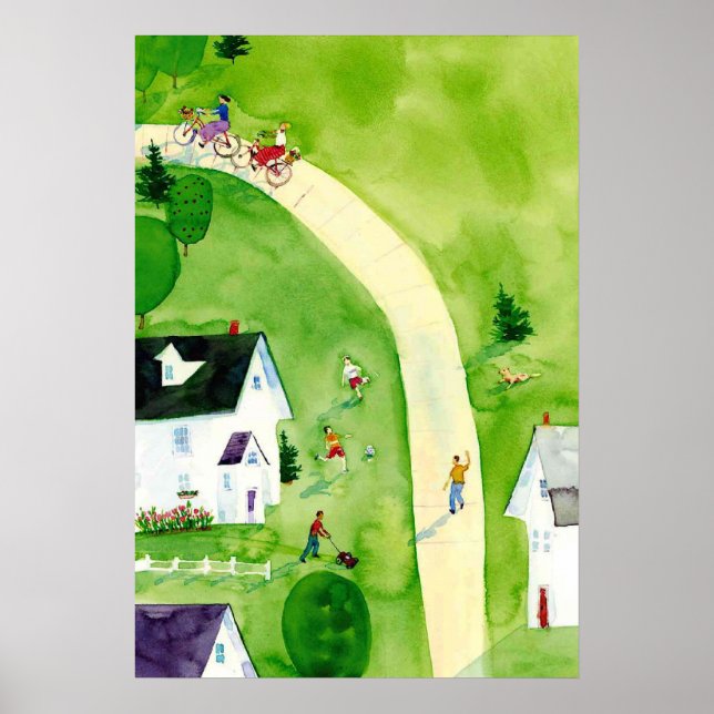 Poster tarde de sábado (Frente)