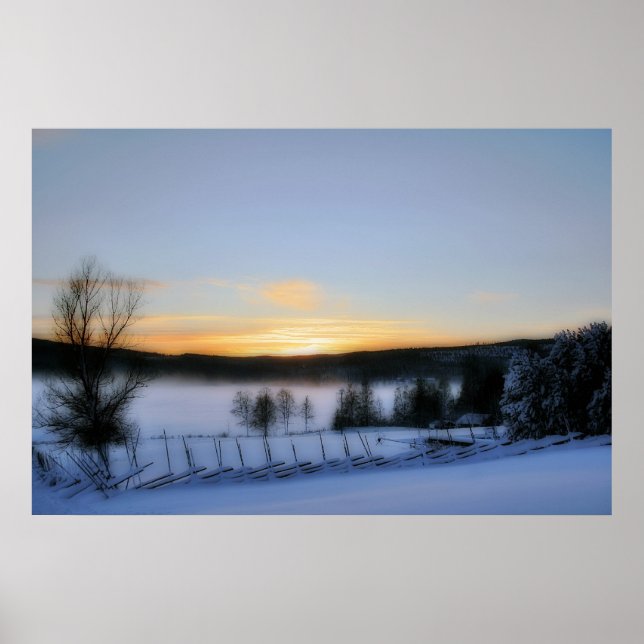 Poster Tarde do inverno (Frente)