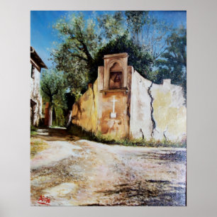 Póster TARDE EM RIMAGGIO / Vista da Toscana