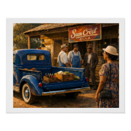 Póster Tarde na Antiga Loja Rural