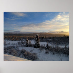 Póster Tarde nevado