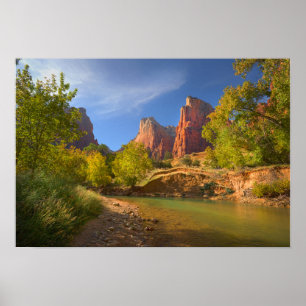 Poster Tarde No Parque Nacional De Zion