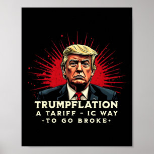 Poster Tarifa Isso Votando Nele Anti Trump Tarifas São Um