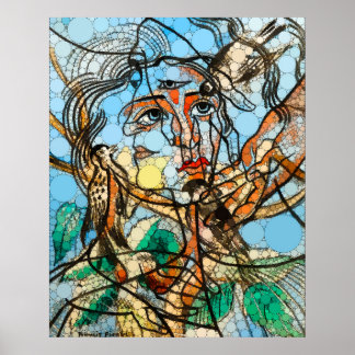 Poster Tarin, Infinity Dots by After Francis Picabia