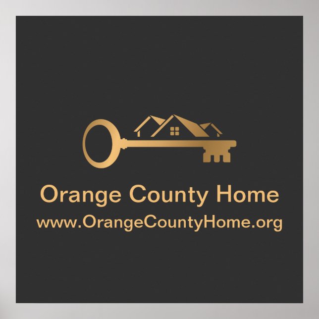 Póster Tarjeta de visita à Mobiliaria Agregar prof (Frente)