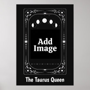 Poster Tarot Lua Celestial Presente Zodíaco Astrologia To
