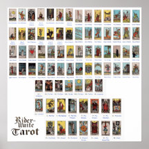 Tarot Maior Menor Original Rider --Waite