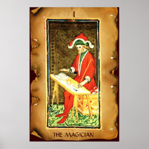 PÓSTER TAROTS ANTIGOS DA RENASCENÇA 1 / O MÁGICO