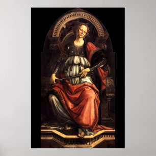 PÓSTER TAROTS ANTIGOS DA RENASCENÇA A FORTITUDE- FORÇA
