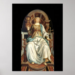 POSTER TAROTS DA RENASCENÇA ANTIGA 5 / O PAPA