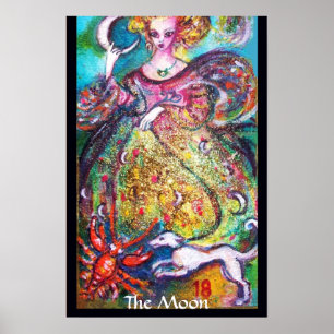 PÓSTER TAROTS DA SENHORA PERDIDA DA LUA DE /THE DAS