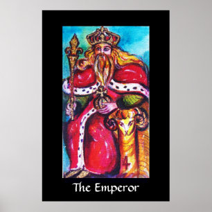 PÓSTER TAROTS OF THE LOST SHADOWS /THE EMPEROR