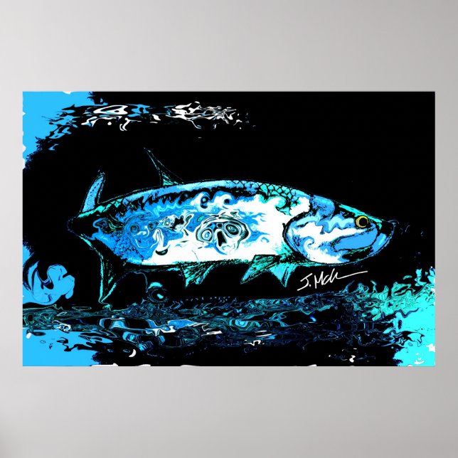 Poster Tarpon Blues (Frente)