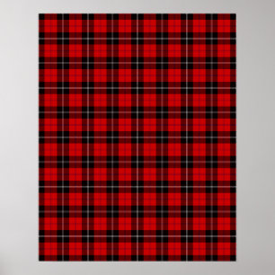 Póster Tartan de Ramsay do clã