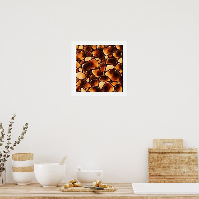 Poster Tartaruga Âmbar (Cozinha)