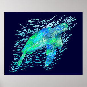 Póster Tartaruga de mar