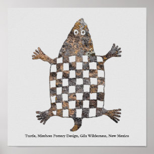 Poster Tartaruga, Mimbres Design