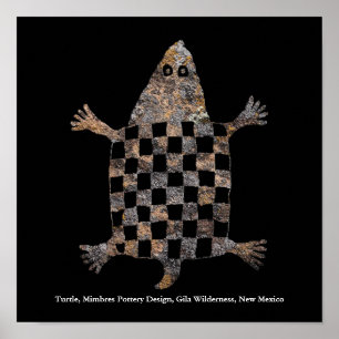 Poster Tartaruga, Mimbres Design