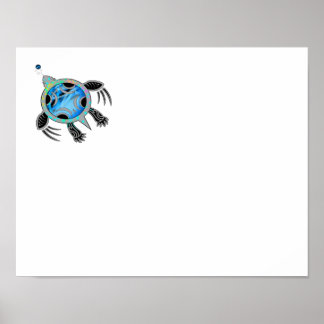 Póster Tartaruga Pintada
