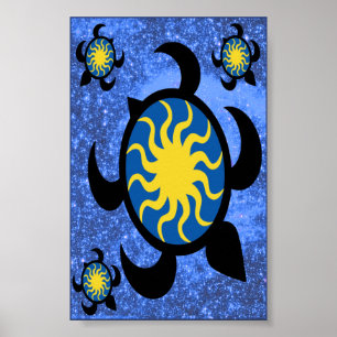 Poster Tartarugas de Sun